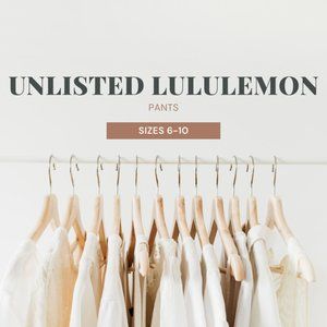 [Posh Show] Unlisted Lululemon Pants
